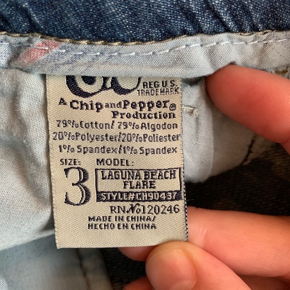 C7P Chip and Pepper Laguna Beach Flare Bootcut 29” - Picture 7 of 8